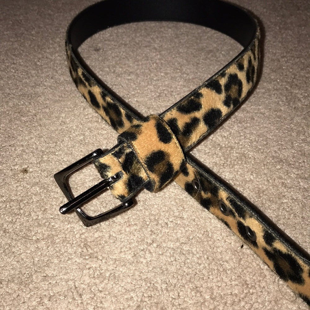 CHUNKY CHEETAH STATEMENT BELT